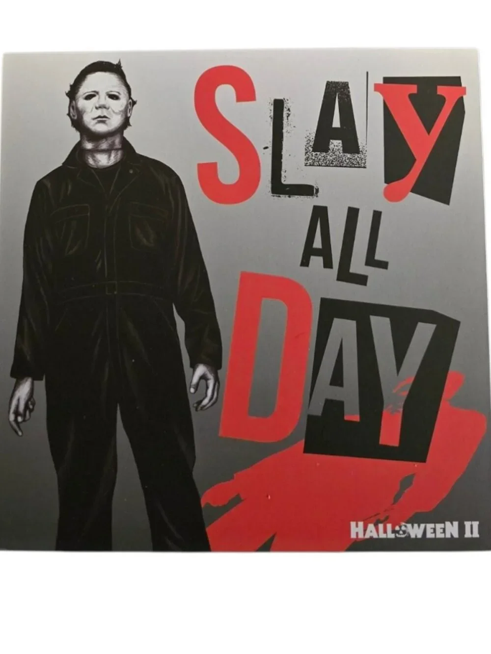 Halloween Horror Decor Bundle Michael Myers & Friday The 13th Block Signs 2 Pc